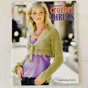 Leisure Arts Book 4357 4 STUNNING CROCHET SHRUGS Designs by Kay Meadors (2005) - Picture 1 of 4