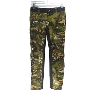 Under Armour Storm Pants Women's 2 28x30 Green Camo Hunting Fitted Outdoor - Picture 1 of 14