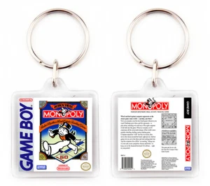 MONOPOLY GAME BOY NINTENDO LLAVERO KEYRING - Imagen 1 de 1