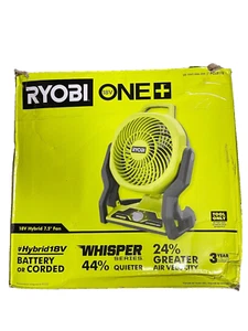 RYOBI 18V Cordless Hybrid WHISPER SERIES 7-1/2 in. Fan (Tool Only) - Picture 1 of 2
