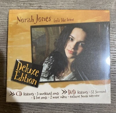 Norah Jones - Feels Like Home (CD+DVD) Digi-Pak  (2004) Special - New Sealed - Image 1 of 4