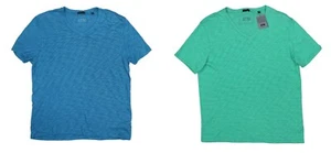 ATM Anthony Thomas Melillo 100% Cotton Short Sleeve V-Neck Mens T-Shirt NWT - Picture 1 of 3