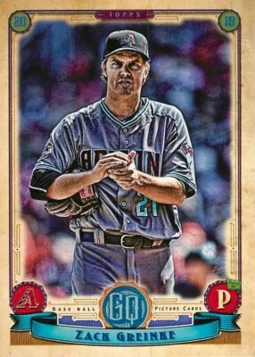 2019 Topps Gypsy Queen #62 Zack Greinke DIAMONDBACKS - Image 1 of 2