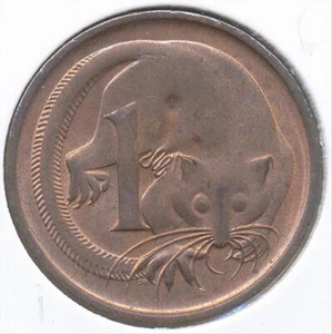 Australia 1971 One Cent 1c Elizabeth II - Uncirculated - Picture 1 of 3