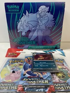 Pokemon TCG Journey Together - Elite Trainer Box ETB + 3er Blister Neu Sealed - Bild 1 von 6
