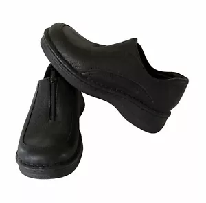 Scarpe comode da lavoro Jasmin Sport donna 9M nere zoccoli pelle zip 3743119 - Foto 1 di 12
