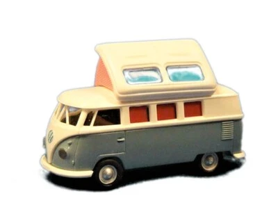 Cámper Brekina 31509 Volkswagen T1-B con techo emergente 1/87 HO (plástico) sin usar, en caja Foto 1 de 2