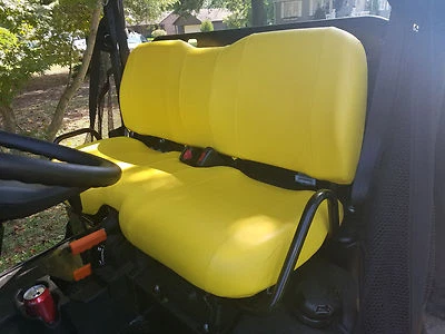 John Deere Gator Bench Seat Covers XUV 825i  in YELLOW or 45+ Colors Foto 1 de 4