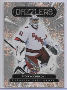 PYOTR KOCHETKOV 22-23 UD #2 ORANGE DAZZLERS SSP INSERT RC/RUSSIA/AHL CHAMP/CANES
