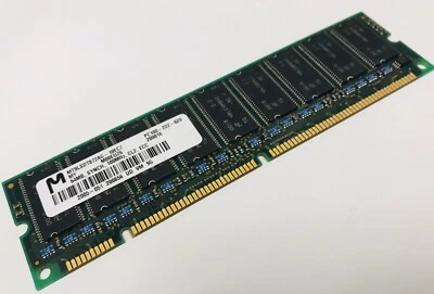 Micron MT9LSDT872AG-10EC7 PC 100 64MB 100MHZ ECC Desktop Memory - Image 1 of 3