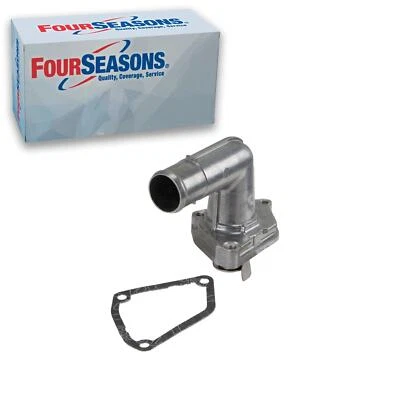 Termostato de refrigerante de motor de 4 estaciones/conjunto de salida de agua para Nissan Altima 07-18 Foto 1 de 4