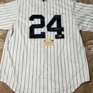 New York Yankee Autographed Replica Gary Sanchez Pinstripe Jersey - Picture 1 of 5