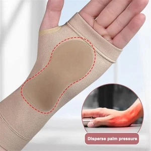 Mit weichen Gel-Pads Handgelenks tütz handschuhe Palm Kompression ärmel - Picture 1 of 7