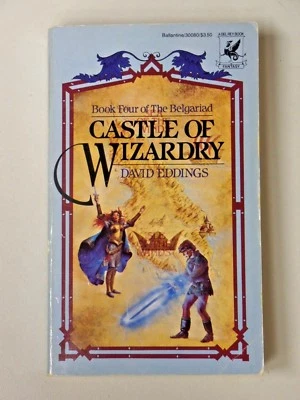 CASTLE OF WIZARDRY by David Eddings 1984 Del Rey Fantasy Paperback Book 1044 - Image 1 of 4
