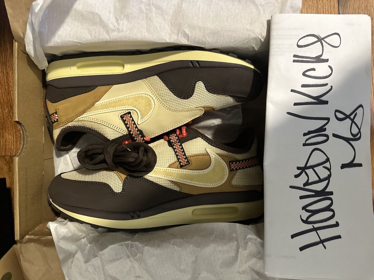 Nike Air Max 1 x Travis Scott Low Wheat for Sale Nike Air Max 1 x Travis Scott Low Wheat for Sale
