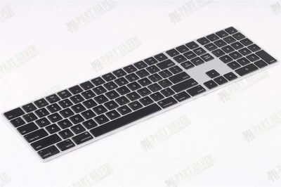 Apple Magic Keyboard 2 mit Ziffernblock Silber & Schwarz || LightingPort || A1843 - Bild 1 von 4