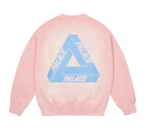 PALACE Reacto Tri-Ferg Pullover Rosa Gr. Large Farbwechsel! New Supreme KITH - Bild 1 von 7