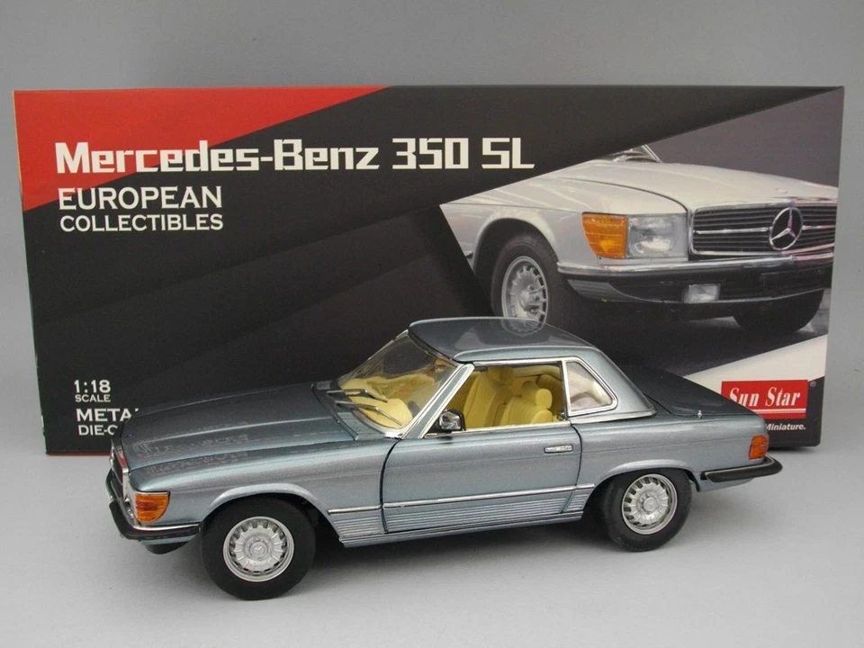 Mercedes-Benz 350 SL (1977) - Sun Star 1:18 - SS4666AZ - Immagine 1 di 1