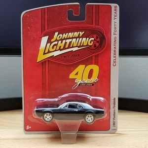 Johnny Lightning 40 Years 1967 Pontiac Firebird Diecast 1:64 Black - Picture 1 of 9