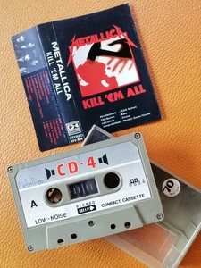 METALLICA [ KILL ‘EM ALL ] VINTAGE CASSETTE THAILAND EDITION - Picture 1 of 2