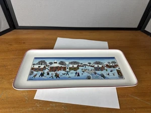 Villeroy & Boch Naif Christmas Sandwich Tablett 13" x 6" - Bild 1 von 5