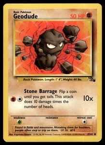 1999 Classic - Fossil Geodude Basic/Common #47 - Bild 1 von 2