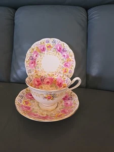 Royal Albert Serena Trios Avon Shape Rare+. England. Nice Condition - Picture 1 of 14