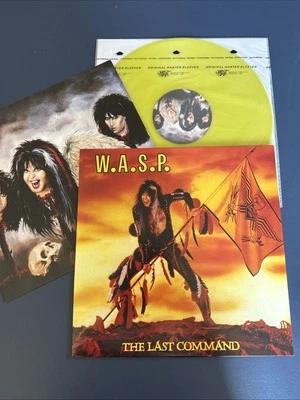 W.A.S.P. – The Last Command 2012 Yellow LP Vinyl NM Wasp Foto 1 de 2