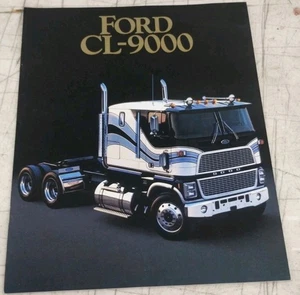 Ford CL-9000 Heavy Truck sales Brochure August 1984 - Picture 1 of 8