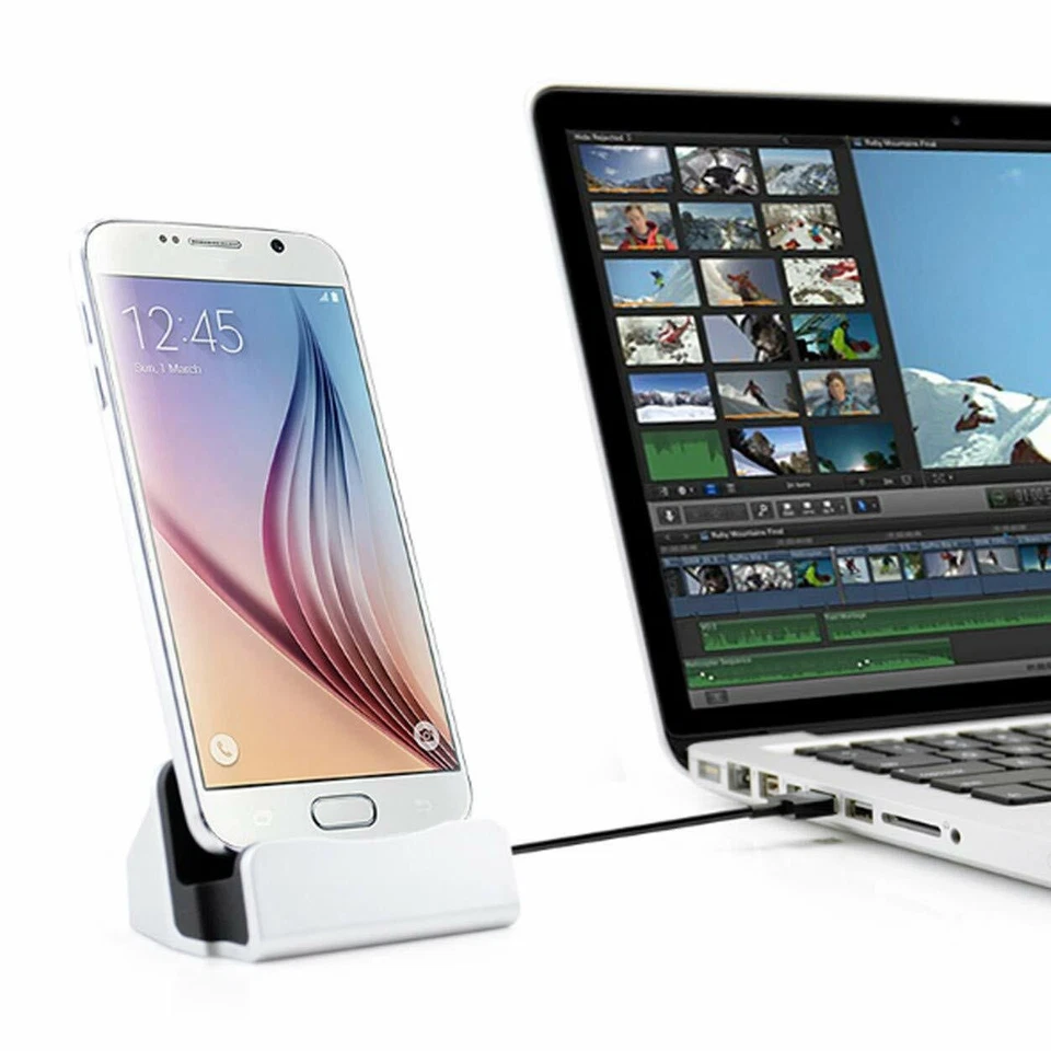 Android Phone Charger Docking Station Cradle Sync Dock for Samsung Nexus 5 SONY# - Image 1 of 4