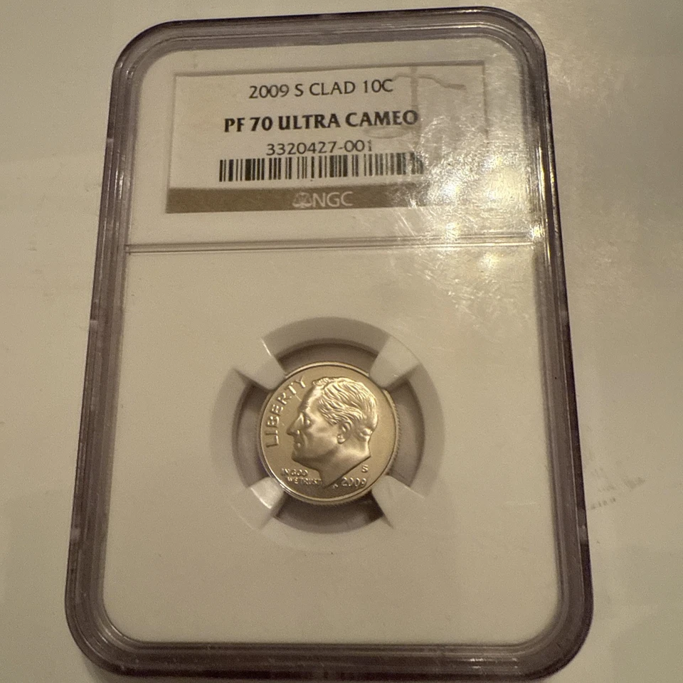 2009 S 10c Clad Roosevelt Dime NGC PF 70 ULTRA CAMEO - Image 1 of 4