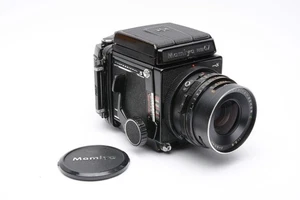 Cuerpo Mamiya RB67 Pro S con lente 90mm F3.8 C, 120 parte posterior, WLF, probado, sellos nuevos - Imagen 1 de 11