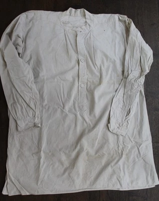 CHEMISE mod. 1878 France POILU TRANCHEE 1914-18 PIOUPIOU WW1 casque capote - Photo 1/4