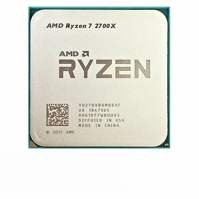 AMD Ryzen 7 2700X R7-2700X 3.7GHz 8Core 16Thr 105W Socket AM4 CPU Processors- - Image 1 of 2
