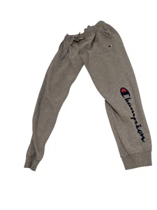 Champion Sweatpants Jogger Gray Fleece Pants - Picture 1 of 4