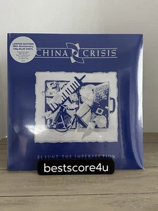 China Crisis Flaunt the Imperfection 40th Anniversary Limited Edi (BLUE VINYL) - Picture 1 of 5