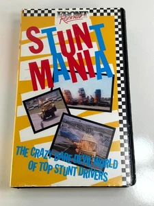 Vintage 1988 Front Runner Stunt Mania VHS Video Tape The Crazy Dare-Devil World - Bild 1 von 3