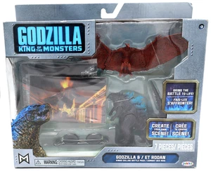 Jakks Godzilla King Of The Monsters Godzilla / ET Rodan Kings Collide Battle Set - Bild 1 von 7