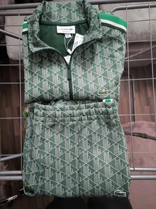 Lacoste Jogginganzug Lange Hose, Lange Jacke, grün - Bild 1 von 3