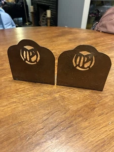 Vintage Kupfer Buchstützen - Bild 1 von 3