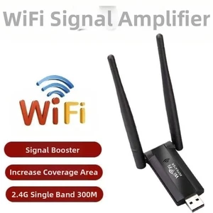 2.4G/300Mbps WiFi USB 2.0 Adapter  Network Signal Boost - Picture 1 of 9