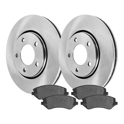 Front Brake Rotors & Ceramic Pads Kit for Town & Country 2008-2016 5 Lug 302mm Foto 1 de 4
