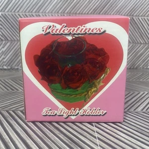 Vintage Valentinstag Teelichthalter - Bild 1 von 10