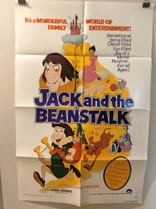 Jack And The Beanstalk Original Vintage Movie Poster 1976 27"x41" - Picture 1 of 3
