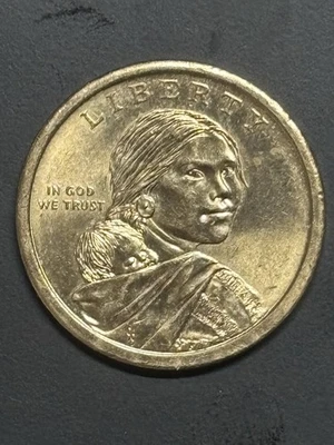 sacagawea 1621 wampanoag treaty usa dollar coin 🔥💎💎💎💎 - Image 1 of 4