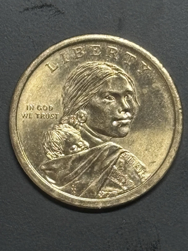 sacagawea 1621 wampanoag treaty usa dollar coin 🔥💎💎💎💎 - Image 1 of 4
