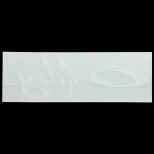 Vintage 1990’s Oakley Sticker/Decal Color: White Size: 5.5” X 2” - Picture 1 of 4