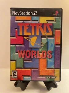 Tetris Worlds (PlayStation 2, PS2, 2007) Complete w/ Man CIB - Picture 1 of 7
