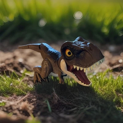 Jurassic World Roarin’ Frenzy T. Rex RC Toy – Motorized Remote Control Dinosaur - Image 1 of 4