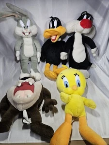 Looney Tunes Taz, Lucas, Slyvester, Bugs Bunny & Tweety Pie - Imagen 1 de 19